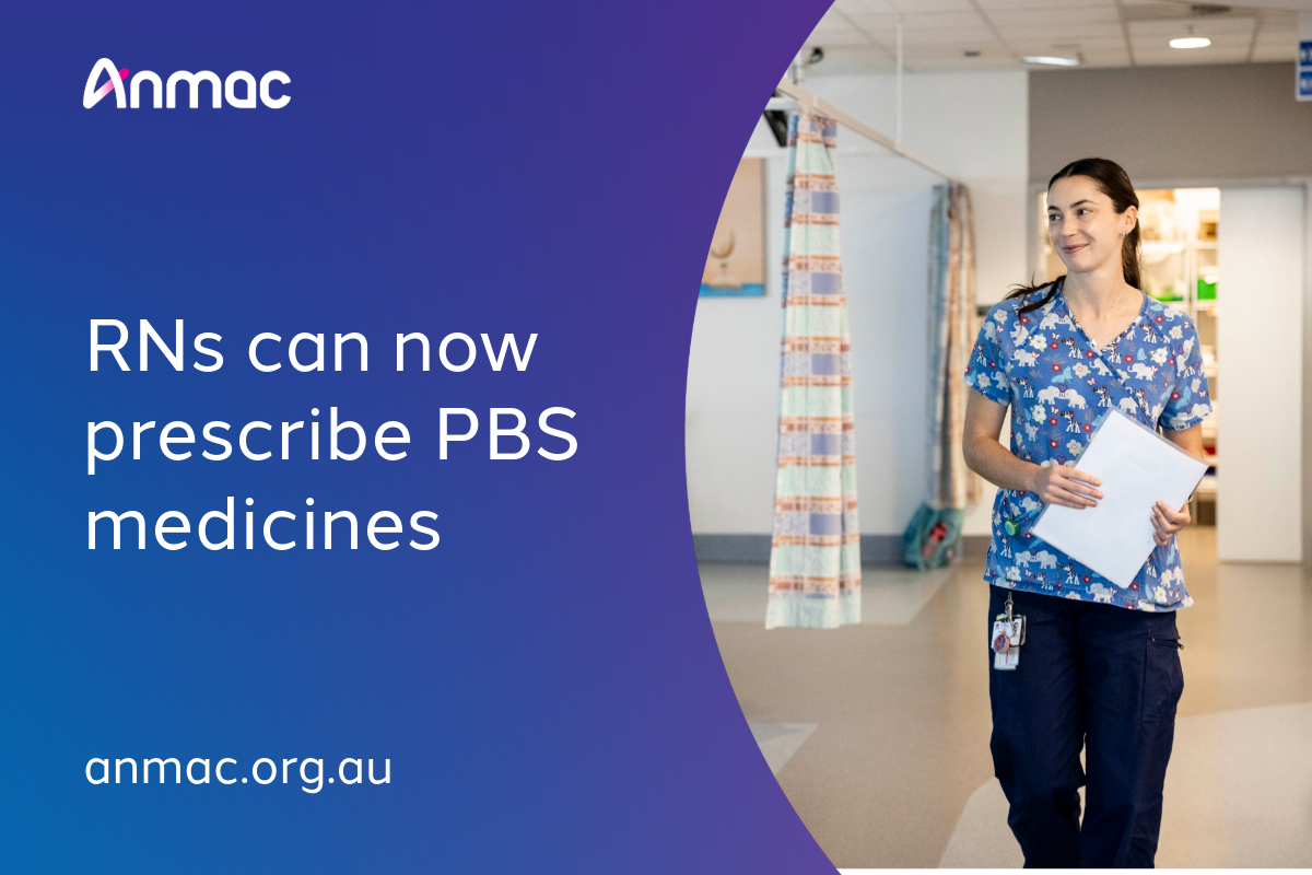 RNs can now prescribe PBS medicine